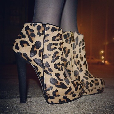 leopard shoes and boots